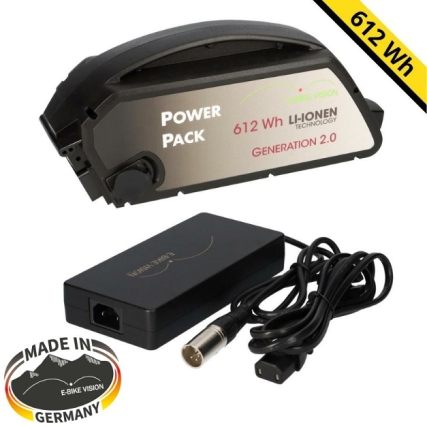 Bosch Classic (für Unterrohr) + 6 Ampere Schnell Ladegerät